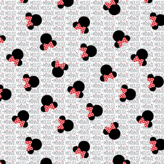 Disney® All Over Minnie Mouse Cotton Fabric